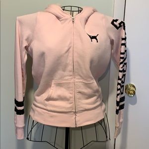 Pink Victoria secret zip up